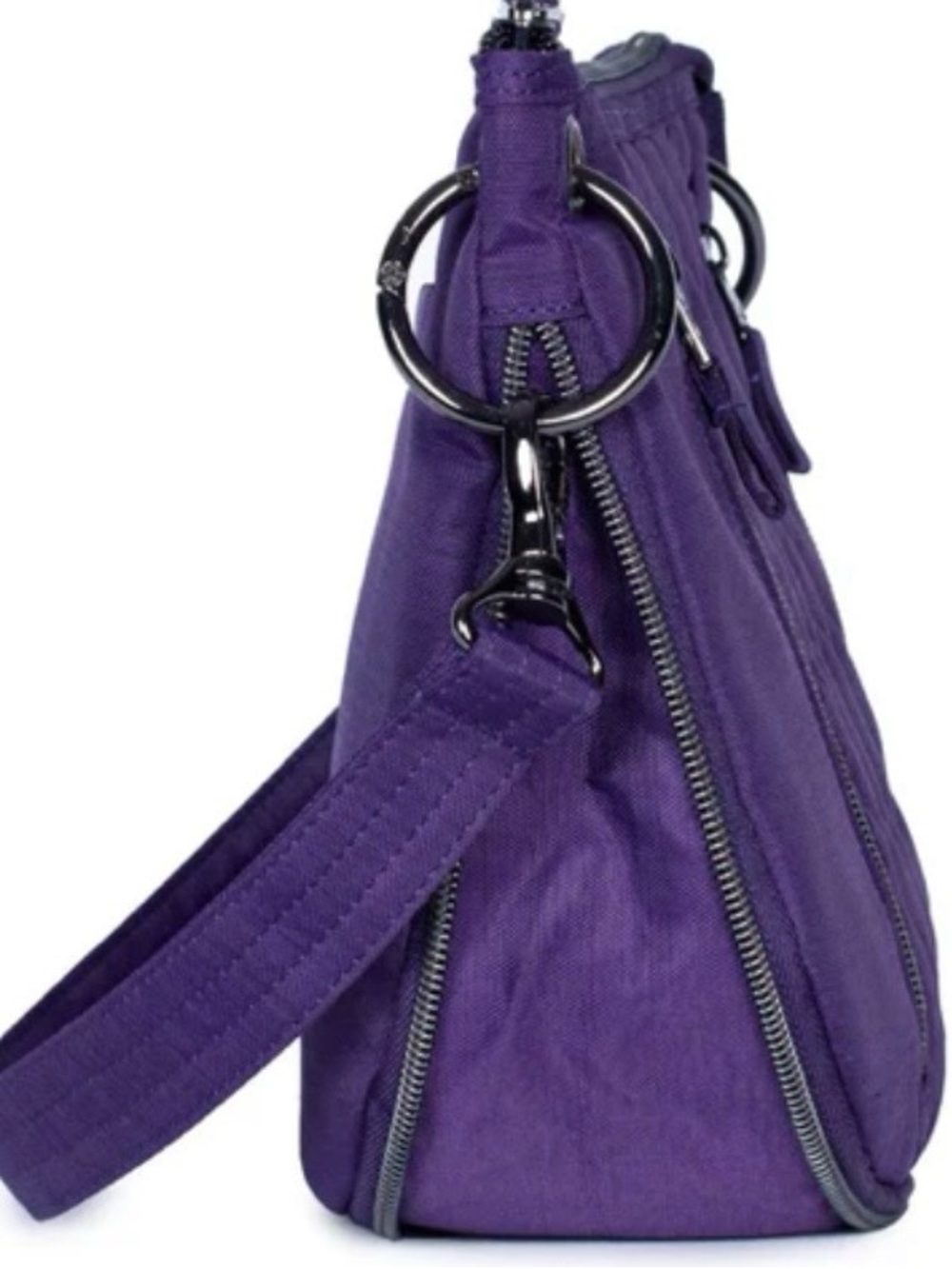Lug Swivel Convertible Crossbody Bag. Brushed Concord Purple. NWOT. With Drizzle - Picture 4 of 12